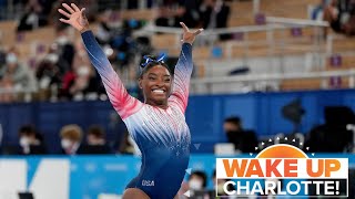 See how Simone Biles finished in the balance beam finals in Tokyo [upl. by Tebasile]