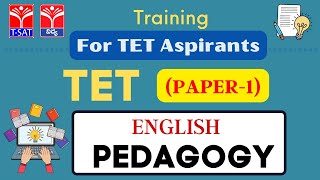 TET  Paper 1  ENGLISH  PEDAGOGY  06042022  TSAT [upl. by Travers]