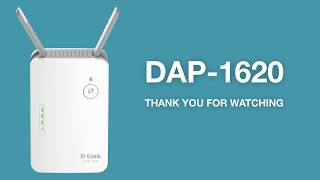 How to Set Up the AC1200 WiFi Range Extender DAP1620 [upl. by Nnylcaj]