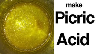 Picric acid synthesis  from Phenol [upl. by Nodarse]