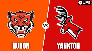 Huron Tigers vs Yankton Bucks Basketball [upl. by Nivlag]