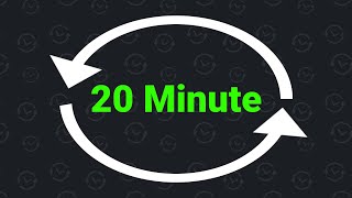 20 Minute Interval Timer [upl. by Ellened]