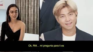 La entrevista de BTS con una chica Sub español [upl. by Phira]