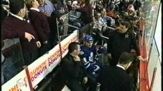 Fan Stumbles Into Sticky Situation With Tie Domi [upl. by Dnomyad]