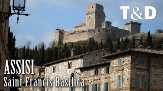 Assisi Basilica of Saint Francis 🇮🇹 Travel in Italy  Travel amp Discover [upl. by Vachill]