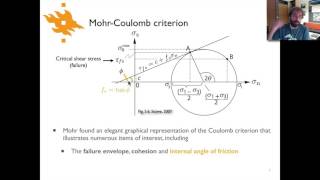 Geodynamics  Lecture 114 MohrCoulomb criterion I [upl. by Narrat]