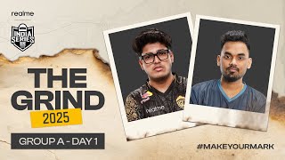 ENG realme BGIS 2025  THE GRIND  Group A  Day 1 [upl. by Barmen]