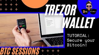 Trezor Model T – How To Use A Bitcoin Hardware Wallet [upl. by Epoillac]