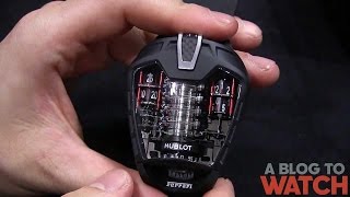 Hublot MP05 LaFerrari Ferrari Watch HandsOn [upl. by Acinom215]