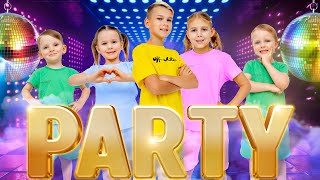 Vania Mania Kids  PARTY  Kids Song Official Video [upl. by Toddy332]