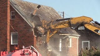 House Demolition 3 Arlington Road [upl. by Adnawad]