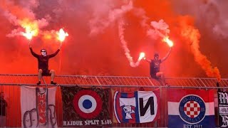 Hajduk Split Ultras Torcida Split  Best Moments [upl. by Meakem143]