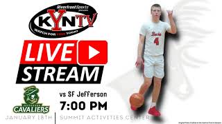 SF Jefferson vs Yankton Bucks Basketball [upl. by Ardna]