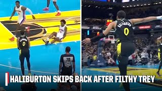 TYRESE HALIBURTON DROPS AUSAR THOMPSON 😱 [upl. by Eeuqram90]