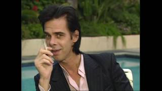 Nick Cave Interview with Nanni Jacobson  Los Angeles 1997  Part 1 [upl. by Akerdnahs]