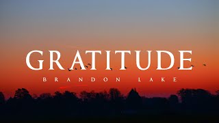 Gratitude  Brandon Lake Lyrics [upl. by Alan]