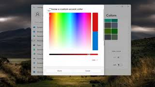 Change Color On Windows 11 Tutorial [upl. by Introk]