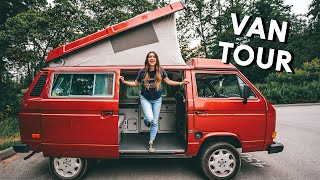 our 1987 Westfalia VAN TOUR [upl. by Burr]