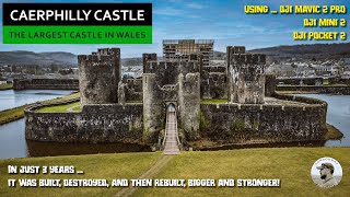 Caerphilly Castle  The Largest in Wales 2nd in Britain [upl. by Hank532]