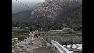 Montserrat  eruption at Soufriere Hills Volcanowmv [upl. by Utas901]