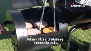 LANDMANN Taurus Barbecue Smoker [upl. by Adekan]