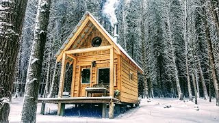 10minute Off Grid Cabin Build [upl. by Phene938]