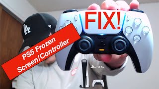 Frozen PS5 ScreenController FIX DO NOT PULL POWER CORD [upl. by Itnava930]