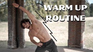 WARM UP ROUTINE BEFORE WORKOUT  Quick and Effective  Rowan Row [upl. by Zurn]