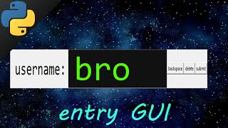 Learn Python tkinter GUI user input easy ⌨️ [upl. by Bloom]