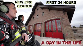 First 24 Hours in a New Fire Station  A Day in the Life [upl. by Bren]