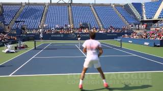 Roger Federer  Stanislas Wawrinka 2013 4  7 [upl. by Asilehs]