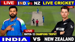 🔴Last 3 Over INDIA vs New Zealand LIVE [upl. by Elbertina]