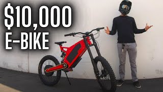 10000 EBike  2021 Stealth B52 First Look [upl. by Dlaniger361]