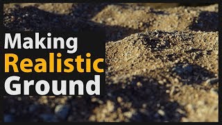 Blender 28 Tutorial How to make Realistic Ground [upl. by Ahgem]