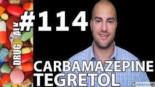 CARBAMAZEPINE TEGRETOL  PHARMACIST REVIEW  114 [upl. by Autrey]