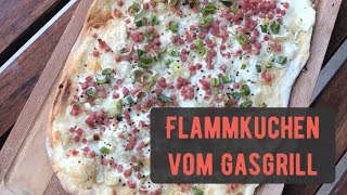 Flammkuchen „Elsässer Art“ vom Gasgrill [upl. by Coray]