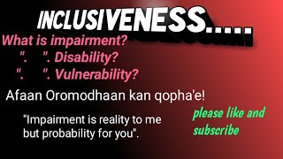 Inclusiveness chapter 1 part 1 [upl. by Aivlys]