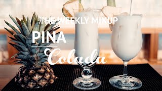 HOW TO MAKE A PINA COLADA 🧉 Malibu and traditional style [upl. by Rochus777]