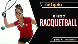 The Rules of Racquetball  EXPLAINED [upl. by Nitsuga]