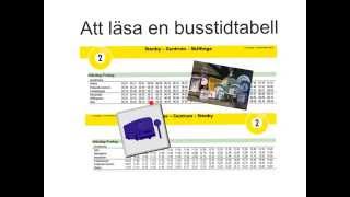 Sfi B Tidtabell  buss [upl. by Kered364]