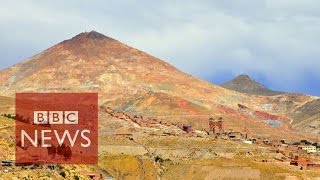 The mountain that eats men in Bolivia  BBC News [upl. by Ayital]