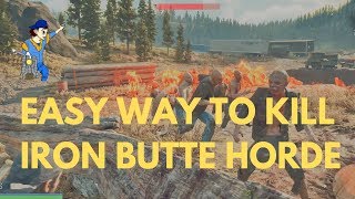 Easy Way to Defeat Iron Butte Ranch Horde  Days Gone  Keep Them Safe [upl. by Annaear883]