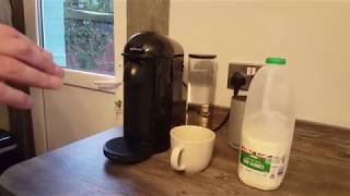 How to Use a Nespresso Vertuo Machine to Make Coffee for the First Time [upl. by Eniamrej]