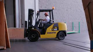 Komatsu Forklift Products [upl. by Nalro]