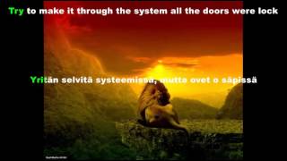 Stephen Marley  Rock Stone LYRICS suomeksi [upl. by Acina668]