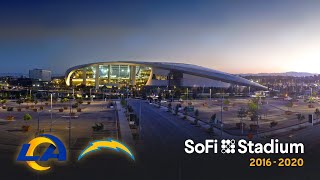 4K TimeLapse of NFLs Largest Stadium  SoFi [upl. by Ney173]