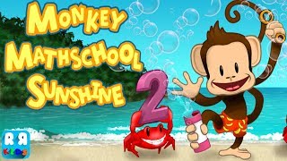 Monkey Math School Sunshine  Play Fun and learn count [upl. by Onitnevuj45]