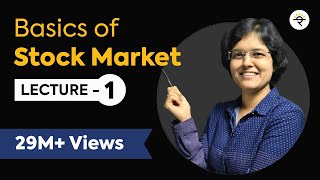 Basics of Stock Market For Beginners Lecture 1 By CA Rachana Phadke Ranade [upl. by Aihsenek]