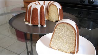 Homemade Vanilla Pound Cake [upl. by Terriss]