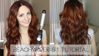 Beachy Waves Tutorial Using the Beachwaver S1 [upl. by Channa]